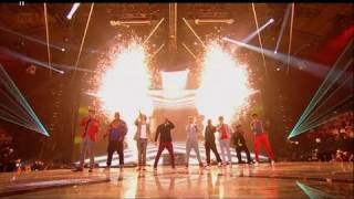 OMG its JLS vs One Direction  The X Factor 2011 Live Final  itvcomxfactor [upl. by Ennywg]