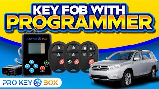 How To Easily Program Your 20082013 Toyota Highlander Key Fob StepbyStep Guide  ProKeyBoxcom [upl. by Alyacim423]