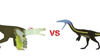 deinonychus vs coelophysis stick nodes [upl. by Chara912]