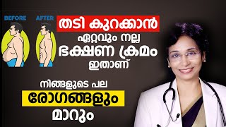 തൂക്കം കുറക്കാൻ ഏറ്റവും നല്ല ഭക്ഷണക്രമം ഇതാണ്  Weight Loss  Diet  Arogyam [upl. by Guillaume]