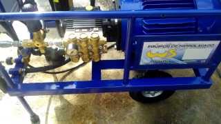 Prueba de hidrolavadora 7 5 hp parte 1 [upl. by Ahtikal]