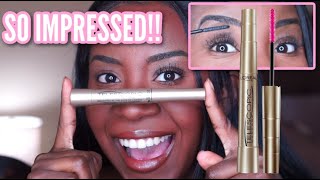 LOREAL TELESCOPIC  mascara review  demo 15 [upl. by Athalia627]