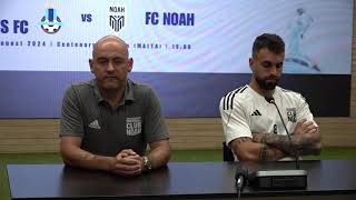 Rui Mota’s and G Gregorio’s prematch press conference before the match against Sliema Wanderers [upl. by Azarria]