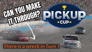 Surviving NASCAR Truck race in iRacing CHAOS [upl. by Notna]