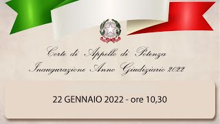 Inaugurazione Anno Giudiziario 2022 [upl. by Nuj558]