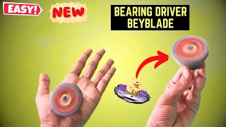 How To Make Bearing Driver Beyblade At Home  Homemade Bearing Driver Beyblade [upl. by Vlad]