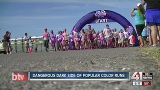 Dangerous dark side of popular Color Runs [upl. by Jac]