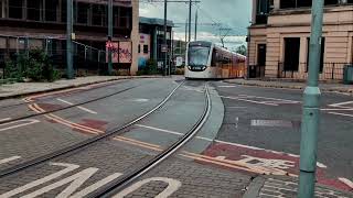 edinburgh haymarket trams [upl. by Ellac]