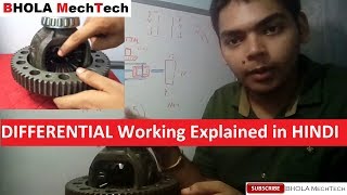 Differential working in HINDI [upl. by Ymrej]