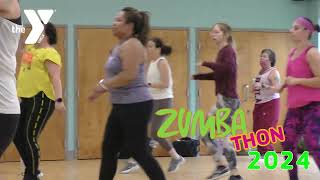 ZumbaThon 2024 SanfordSpringvale YMCA [upl. by Atikan966]