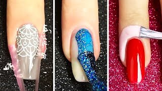 BEST NAIL ART DESIGNS  NAIL ART STAMPING [upl. by Voccola499]