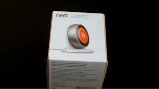 Nest Learning Thermostat Stand Unboxing and Set up [upl. by Madora614]