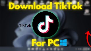 How to Download and Install TikTok in Laptop or PC [upl. by Raney692]