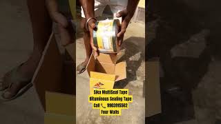 Unboxing Sika MultiSeal Tape sika tape waterproofing [upl. by Ahsennod]