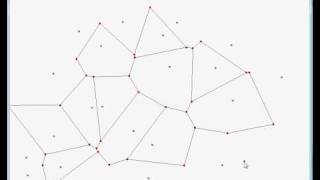 Delaunay Triangulation and Voronoi Diagram [upl. by Tlok]