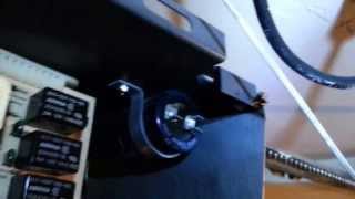 Garage door opener faulty capacitor repair part 2 [upl. by Esineg]