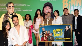 Varun Dhawan Ektaa Kapoor Subhash Ghai amp The Dhawan Family Attend Binny And Family Trailer Launch [upl. by Otila112]