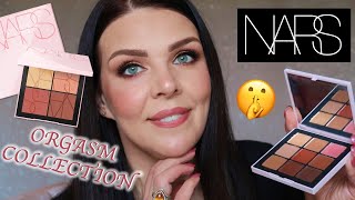 New NARS Orgasm Collection  Rising Eyeshadow Palette amp Four Play Blush Review Makeup Tutorial [upl. by Bonucci]