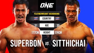 Superbon vs Sitthichai  Full Fight Replay [upl. by Luap]