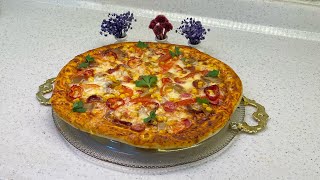 Herkesin Yapabileceği Pizza Tarifi Pizza hamuru nasıl yapılır [upl. by Shellie]