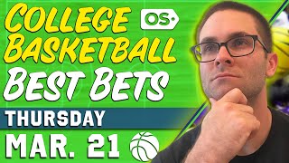 College Basketball Picks for EVERY Round 1 NCAA Tournament Game 32124 March Madness Predictions [upl. by Anahtor]