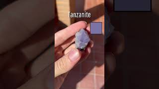 A Rare Blue Gemstone Tanzanite [upl. by Balkin]