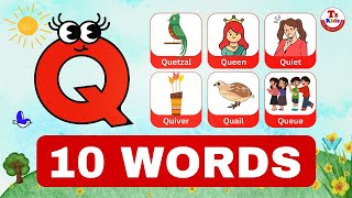 Amazing Adventures with the Letter Q  Words that starting with Q  Fun Alphabet Learning for Kids [upl. by Elicul]