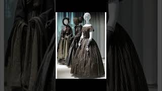 Mourning dresses in the 19th century ♠️ 1800s fashion  Victorian era  shorts history art [upl. by New]