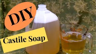 Castile Soap DIYComplete Howto [upl. by Milt322]