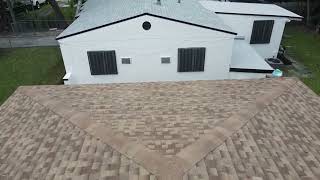 NEW ROOF ALERT TESTIMONIAL GAF TIMBERLINE HDZ BIRCHWOOD amp SHAKEWOOD [upl. by Ahsian]