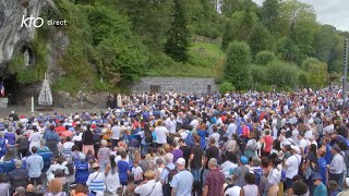 Chapelet du 15 août 2023 à Lourdes [upl. by Gnihc]