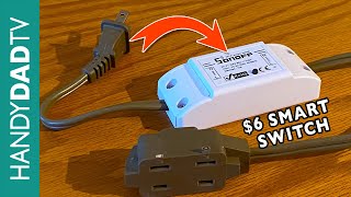 Sonoff Basic Smart Switch turns anything into a smart device [upl. by Rowen]