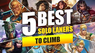 The top 5 Solos to WIN RANKED with builds  SMITE 114 [upl. by Gomar327]