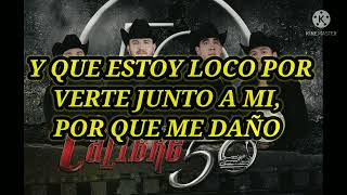 MÚSICO POETA Y LOCO  CALIBRE 50 KARAOKE [upl. by Neirda374]