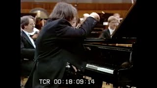 Grigory Sokolov  Brahms Piano Concerto No2 in Bflat major  Encores  Video 1987 [upl. by Christean678]