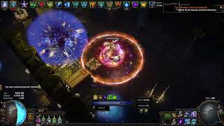 reSettlers Sanctum Run  video recording quality test  Path of exile 325 Settlers of Kalguur [upl. by Berhley]