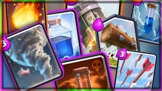 ALL SPELL DECK  Clash Royale 2v2 with Nick [upl. by Yssenhguahs]