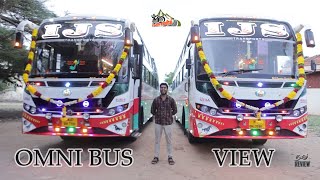 Omni Bus View  Ashok Leyland  Semi Sleeper amp Sleeper  Tamil Video  chithravadhai [upl. by Rehpotsyrk91]