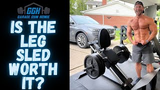 BodySolid GCLP100 Compact Leg Press Review  BEST LEG SLED FOR HOME [upl. by Retseh]