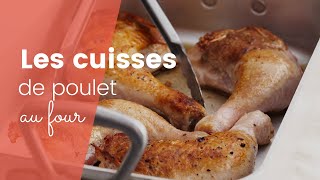 La recette des cuisses de poulet au four [upl. by Rednijar181]