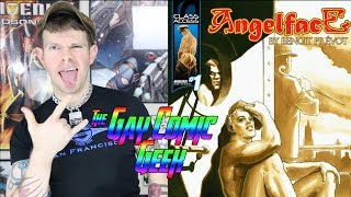 Angelface 1 thru 3  Class Comics Gay Comic Book Review SPOILERS [upl. by Auhsohey]