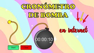 CRONÓMETRO DE BOMBA EN INTERNET [upl. by Lower970]