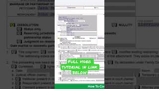 HOW TO COMPLETE THE FL180 JUDGMENT FORM FOR CALIFORNIA DIVORCE link to full video below [upl. by Neved]