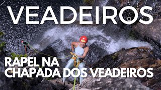 Chapada dos Veadeiros Fiz a tirolesa do Voo do Gavião e desci a cacheira Almécegas II de rapel [upl. by Rosenblum]