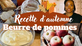 🍂Recette d’automne facile et pas chère Beurre de pommes 🍎 [upl. by Eglantine278]