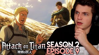 REINER AND BERTHOLDTS PLAN  Attack on Titan REACTION Season 2 Episode 9 [upl. by Ecienahs]