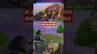 DU GAMING AVEC UNE BATTERIE FORTNITE fortnite batterie gaming gamer batteur [upl. by Yroc]