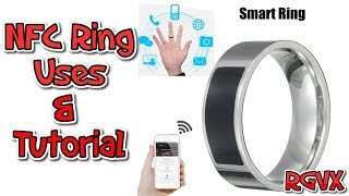 NFC Smart Ring  What Are They amp How To Use Tutorial [upl. by Ebarta]