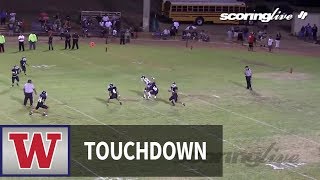 Ronald Matautia 92yd interception return TD  Waianae vs Farrington Aug 9 2013 [upl. by Jeannette]