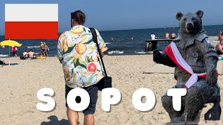 Gdansk Day trip to Beautiful SOPOT  POLAND 🇵🇱 this is why you NEED to visit its PARADISE [upl. by Evangelina]